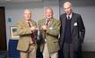 Secretary Andy Stott, Chairman Mark Shaw and BASC's President Rt Hon Earl of Home with the 2015 Stanley Duncan Award