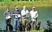 Winners of the 2012 WWA Gundog Scurry